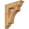 Ekena Millwork Westlake Traditional Rough Sawn Bracket, Western Red Cedar, 6"W x 26"D x 30"H BKT06X26X30WTL01RWR - alternate 1